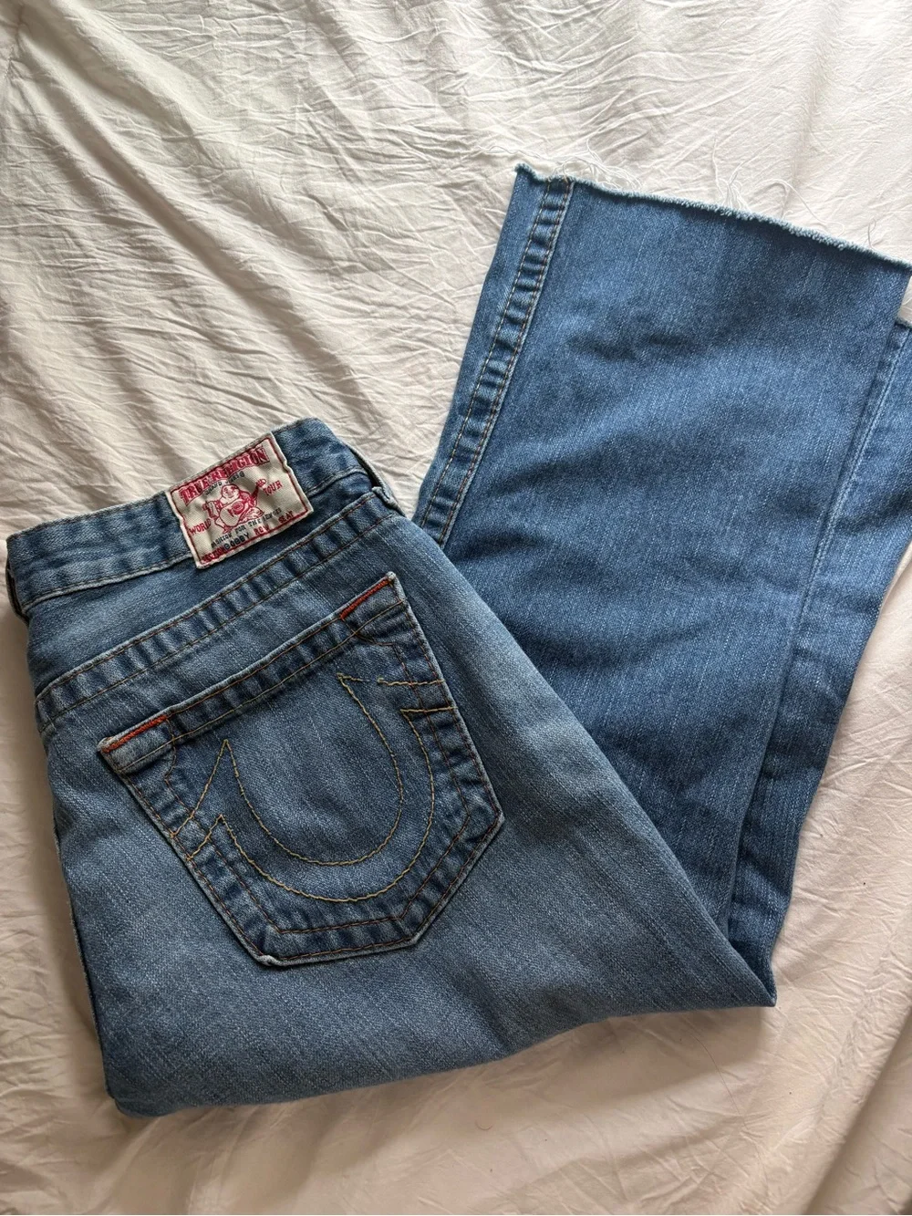 True Religion Cut Capris - Picture 2 of 6
